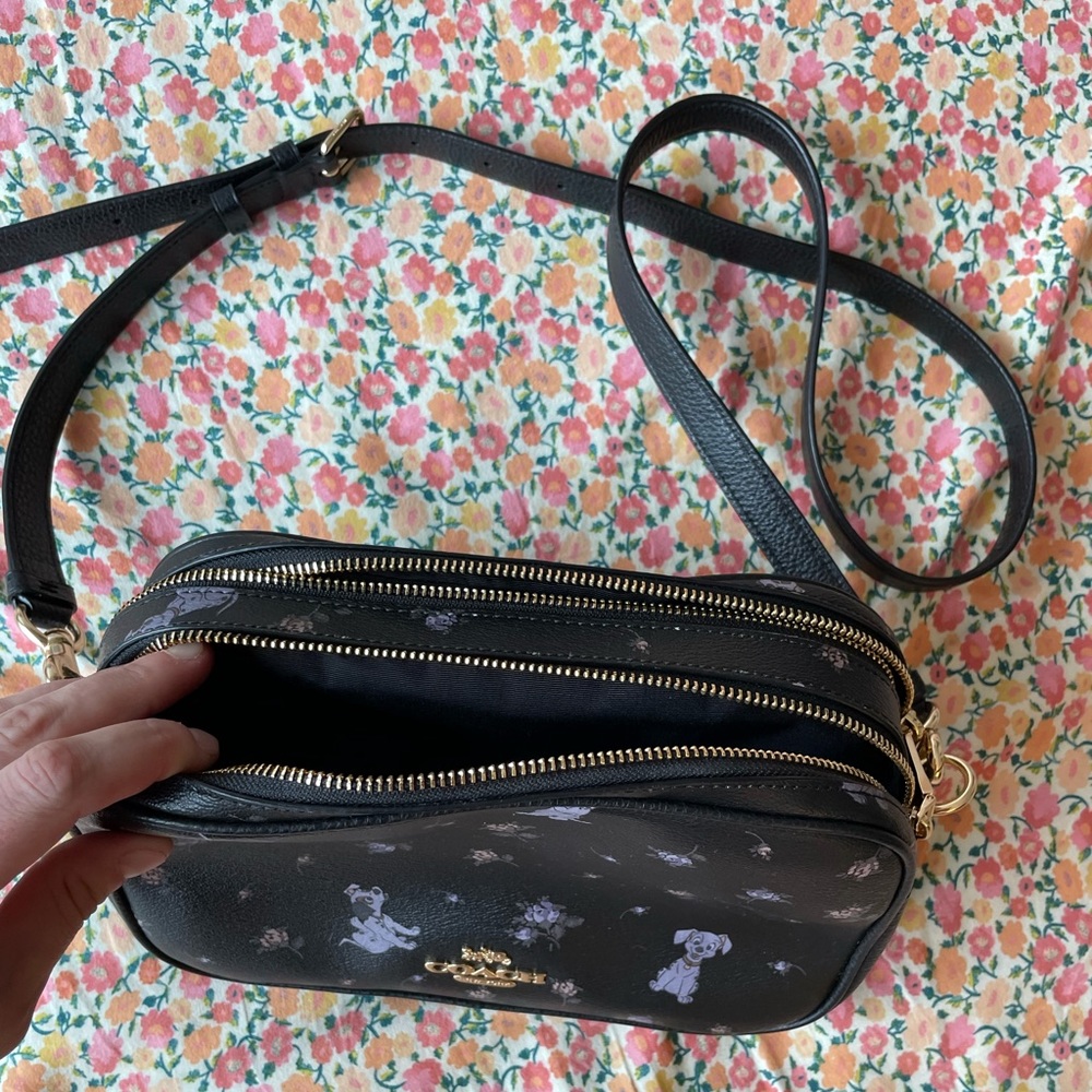 Coach X Disney Dalmatian Jes Purse Crossbody Bag Gem